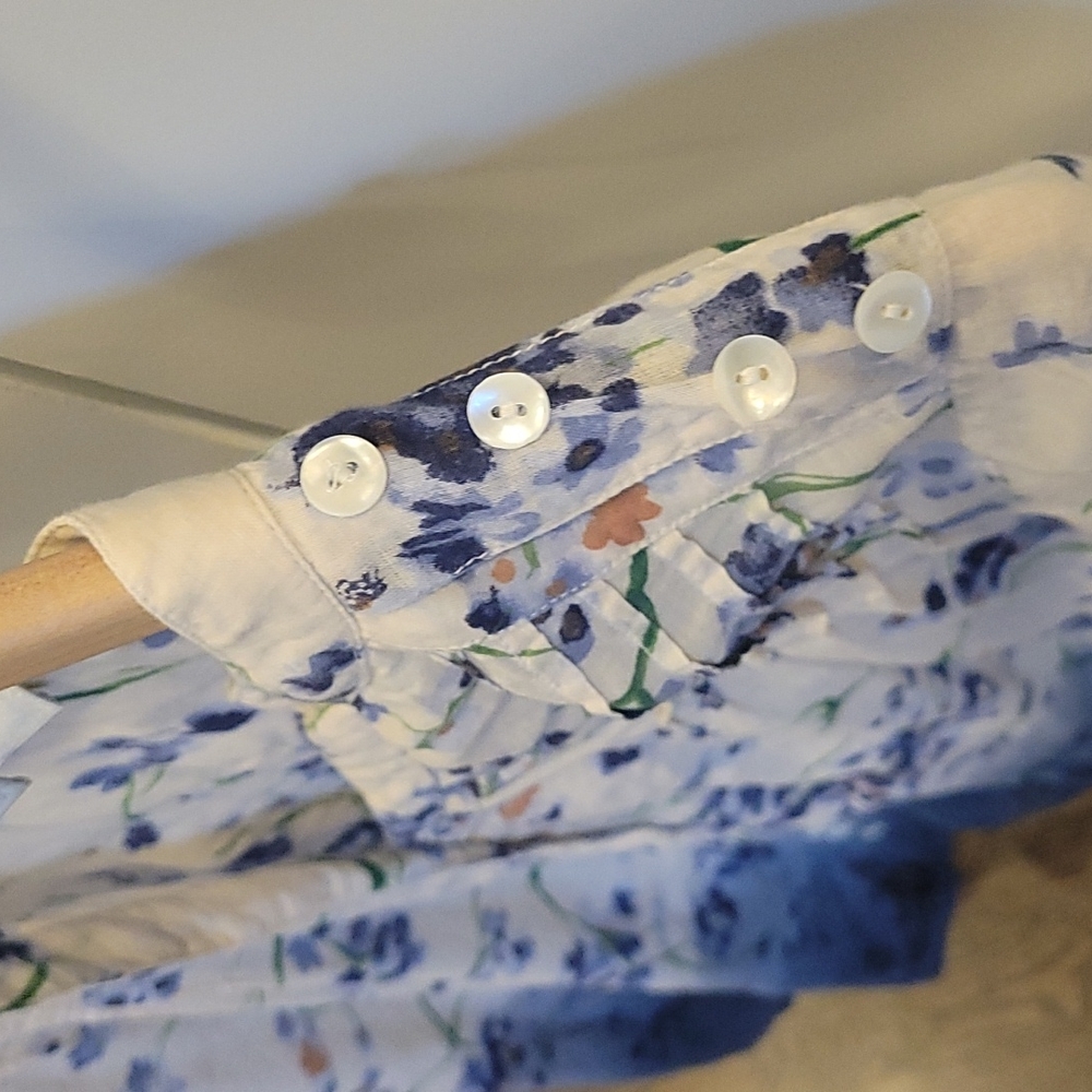 Solitaire by Ravi button down boho top - Picture 9 of 9